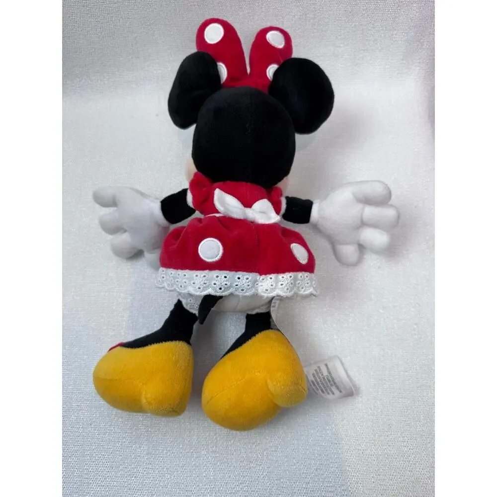 Disney Parks Original Minnie Mouse Red white dots Backpack & Minnie Mouse Doll